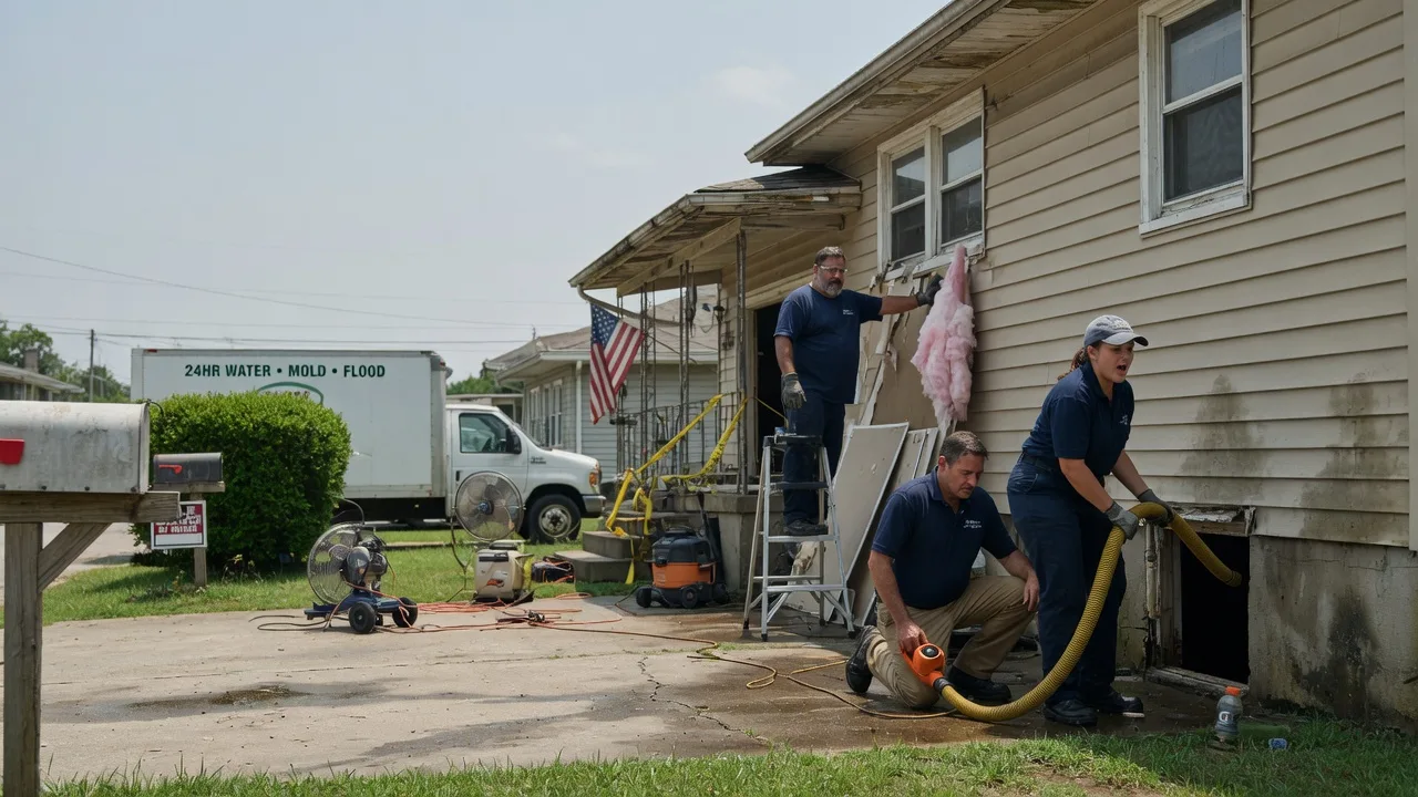 Water Damage Repair in Byars, OK near me